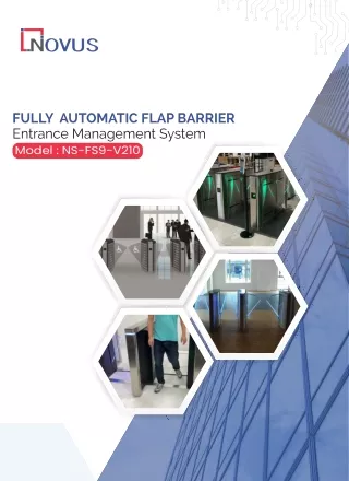 Flap Barrier Entrance Management System