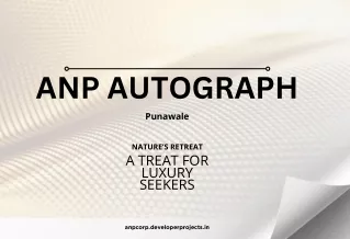 ANP Autograph Pune Brochure