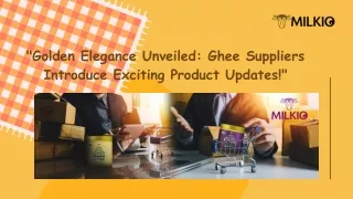 Ghee suppliers