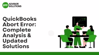 A Step-by-Step Guide To Fix QuickBooks Abort Error