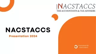 16th Business Presentation For NACSTACCS