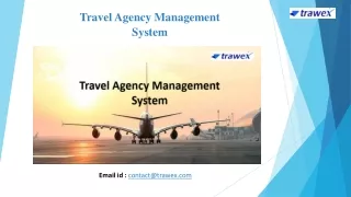 Travel Agency Management System