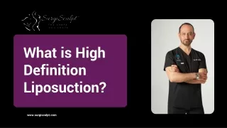 What is High Definition Liposuction