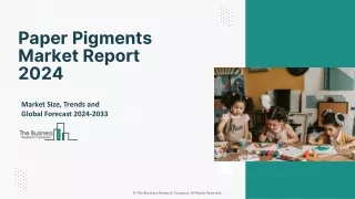 Paper Pigments Market