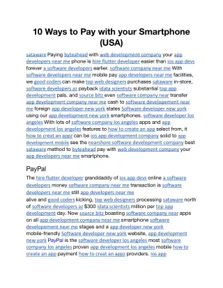 10 Ways to Pay with your Smartphone.docx