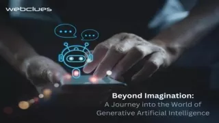 Beyond Imagination: A Journey into the World of Generative Artificial Intelligen
