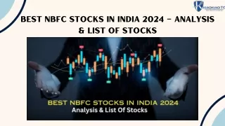 Best NBFC Stocks in India 2024 – Analysis & List Of Stocks