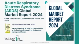 Acute Respiratory Distress Syndrome (ARDS) Market Size, Share, Growth Analysis 2