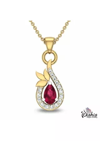 Aditi 18k Gold And Diamond pendant