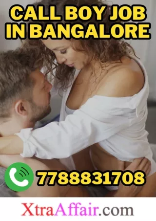 Call Boy Job in Bangalore_ Apply for the Fast and Quick Money