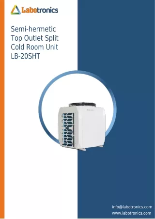 Semi-hermetic-Top-Outlet-Split-Cold-Room-Unit-LB-20SHT