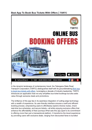 Best App To Book Bus Tickets With Offers _ TSRTC (1)