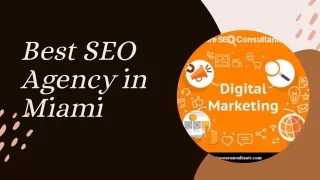 Boost Your Online Presence with the help of local SEO agency Miami