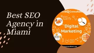 Achieve Online Success with the local SEO agency Miami