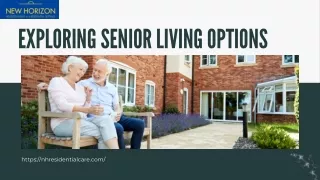 Exploring Senior Living Options