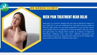 Neck Pain Treatment near Delhi | 8010931122