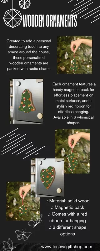 Wooden Ornaments