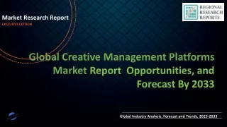 Creative Management Platforms Market Growing Popularity and Emerging Trends to 2033