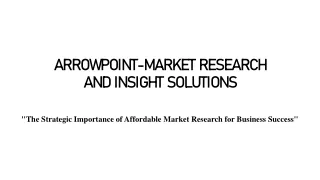 The Strategic Importance of Affordable Market Research for Business Success