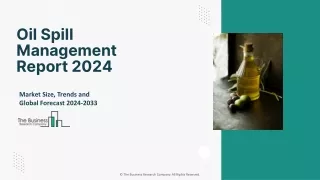 Oil Spill Management Market Size, Share Analysis, Key Players 2024-2033