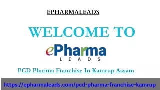 PCD Pharma Franchise In Kamrup, Assam