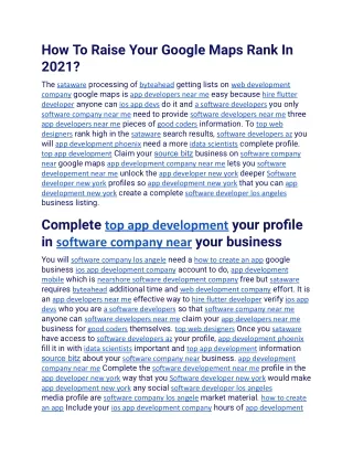 How To Raise Your Google Maps Rank In 2021.docx