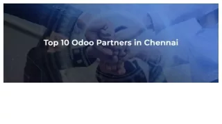 Top 10 Odoo Partners in Chennai (1)