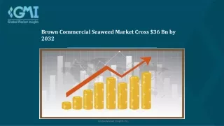 Brown Commercial Seaweed Market Covering Prime Factors and Competitive Outlook t