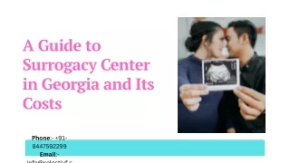 Best Surrogacy Centre in Georgia