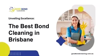 Best Bond Cleaning in Brisbane