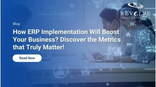 How ERP Implementation Will Boost Your Business? Discover the Metrics that Truly