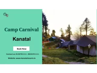 Kanatal Camps | Camp Carnival in Kanatal