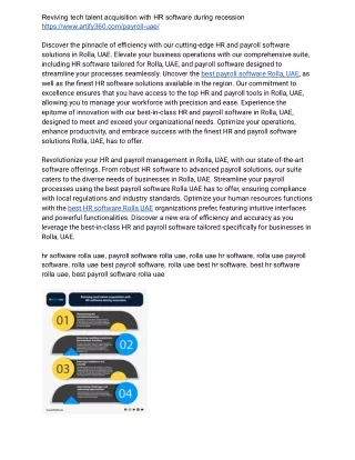 HR Software Tailored for Success in Rolla UAE