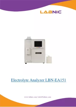 Electrolyte-Analyzer-LBN-EA151