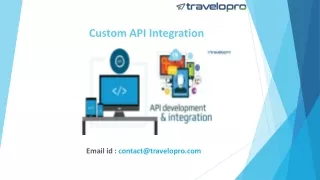 Custom API Integration