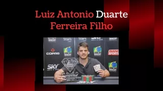 Conceito de Jogo Poker com Luiz Antonio Duarte Ferreira Filho