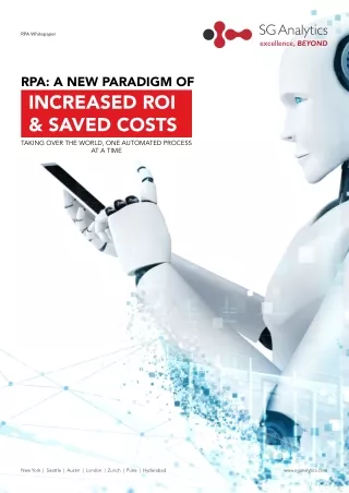 RPA: A New Paradigm of Increased ROI, Saved Costs
