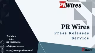 PR Wires Press Releases Service