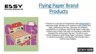 Flying Paper Brand Products