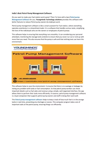 petrol pump management software