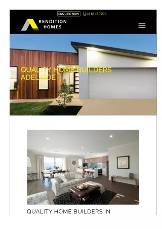 Quality Home Builders Adelaide