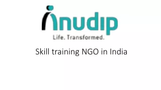 Skill training NGO in India (Anudip Foundation)