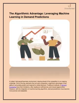 The Algorithmic Advantage: Leveraging Machine Learning in Demand Predictions