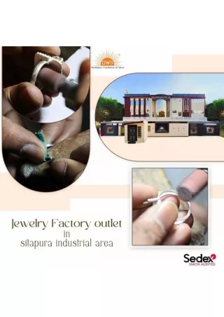 DWS Jewellery: Exclusive Jewellery Factory Outlet in Sitapura Industrial Area