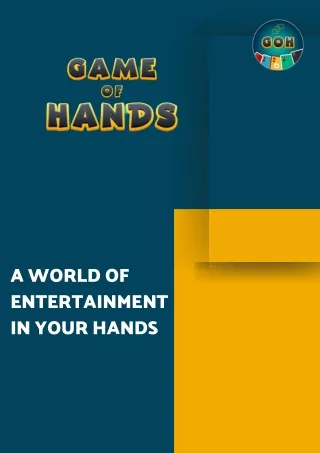 Game of Hands: Where Multiplayer Meets Customization