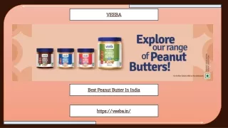 Best Peanut Butter In India