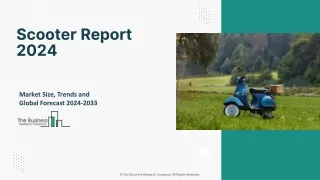 Scooter Market Segmentation, Growth Drivers, Statistics, Trends Forecast To 2033