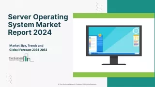 Global Server Operating System Market Future Outlook ,Scope And Forecast To 2033