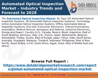 Automated Optical Inspection Market