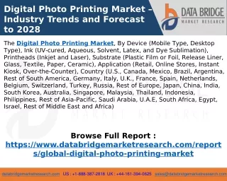 Digital Photo Printing Market